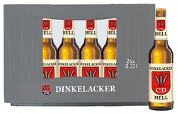 Dinkelacker Hell 24x0.33l Longneck