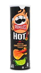 Pringles Hot Mexican Chilli und Lime Chips 160g