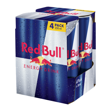 Red Bull Energy 4er-Pack  4x0,25l Tray