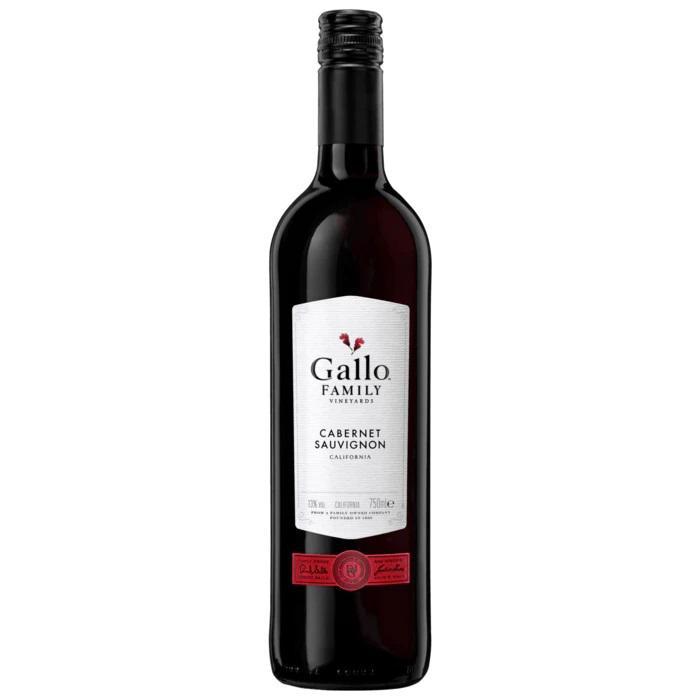 Gallo Cabernet Sauvignon Rotwein 0,75l halbtrocken) USA, (Kaifornien